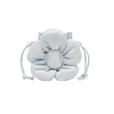 THE DAISY DENIM DRAWSTRING MINI BAG